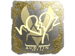 Sticker | ropz (Gold) | Austin 2025