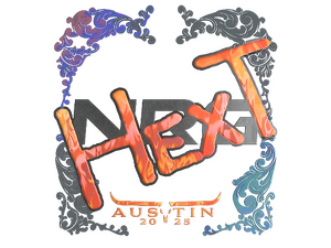 Sticker | HexT (Holo) | Austin 2025