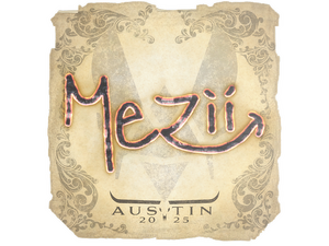 Sticker | mezii | Austin 2025