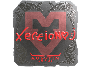 Sticker | xertioN (Foil) | Austin 2025