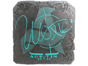 Sticker | woxic (Foil) | Austin 2025