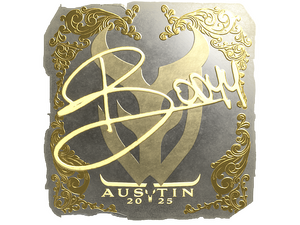 Sticker | bodyy (Gold) | Austin 2025