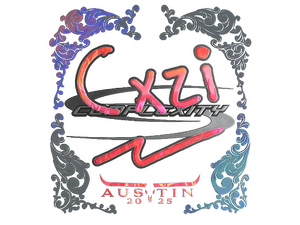 Sticker | Cxzi (Holo) | Austin 2025