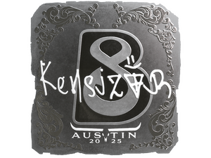 Sticker | kensizor (Foil) | Austin 2025