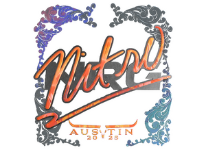 Sticker | nitr0 (Holo) | Austin 2025