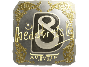 Sticker | headtr1ck (Gold) | Austin 2025