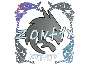 Sticker | zont1x (Holo) | Austin 2025