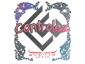 Sticker | controlez (Holo) | Austin 2025
