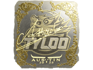 Sticker | Attacker (Gold) | Austin 2025