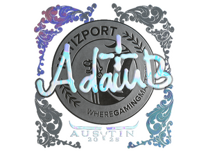 Sticker | adamb (Holo) | Austin 2025