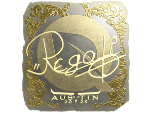 Sticker | regali (Gold) | Austin 2025