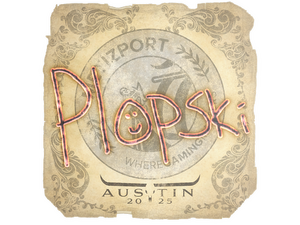 Sticker | Plopski | Austin 2025