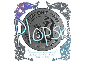 Sticker | Plopski (Holo) | Austin 2025