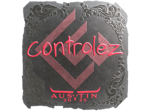 Sticker | controlez (Foil) | Austin 2025