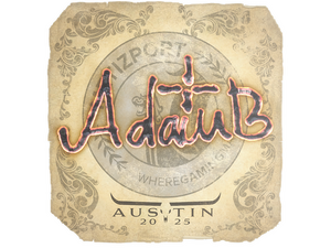 Sticker | adamb | Austin 2025