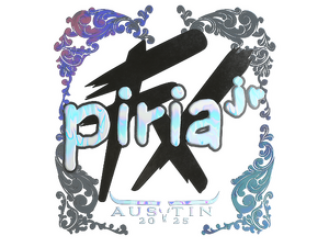 Sticker | piriajr (Holo) | Austin 2025