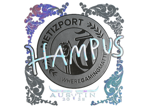 Sticker | hampus (Holo) | Austin 2025