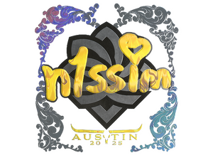 Sticker | n1ssim (Holo) | Austin 2025