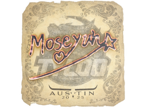 Sticker | Moseyuh | Austin 2025