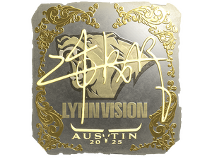 Sticker | z4KR (Gold) | Austin 2025