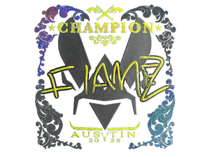Sticker | FlameZ (Holo, Champion) | Austin 2025
