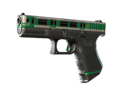 Souvenir Glock-18 | Green Line (Minimal Wear)