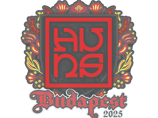 Sticker | The Huns | Budapest 2025