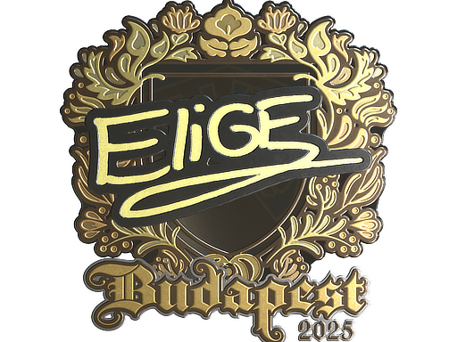 Sticker | EliGE (Gold) | Budapest 2025