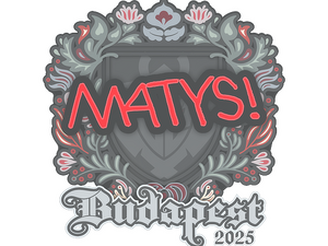 Sticker | MATYS | Budapest 2025