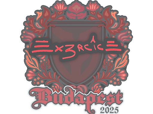Sticker | Ex3rcice | Budapest 2025