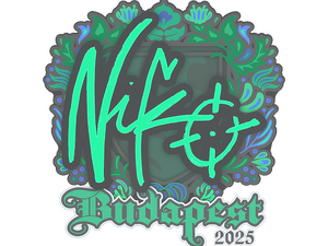 Sticker | NiKo | Budapest 2025