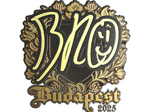 Sticker | br0 (Gold) | Budapest 2025