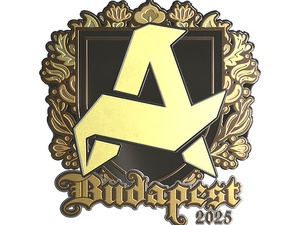 Sticker | Aurora (Gold) | Budapest 2025