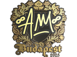 Sticker | AW (Gold) | Budapest 2025