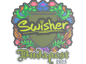 Sticker | Swisher (Embroidered) | Budapest 2025
