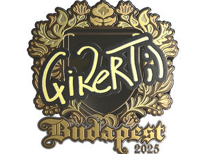 Sticker | qikert (Gold) | Budapest 2025