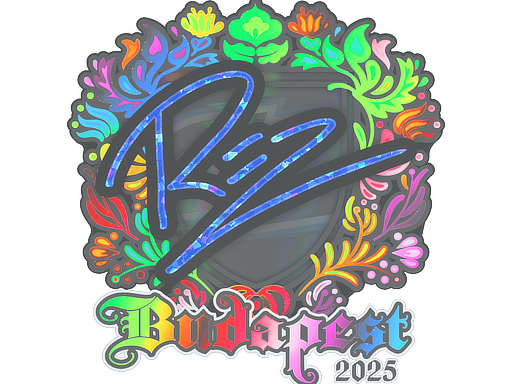Sticker | REZ (Holo) | Budapest 2025