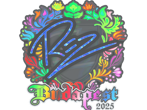 Sticker | REZ (Holo) | Budapest 2025