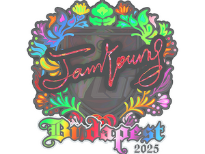 Sticker | JamYoung (Holo) | Budapest 2025
