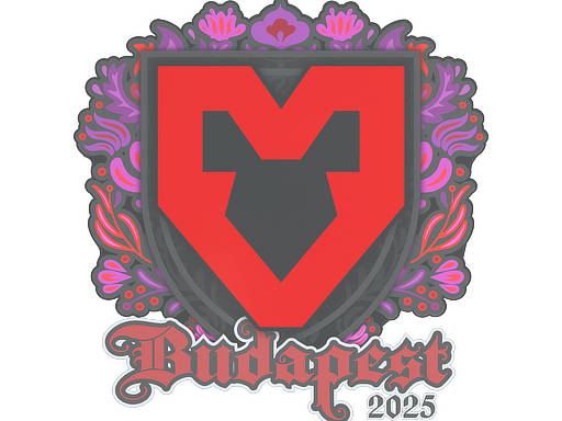 Sticker | MOUZ | Budapest 2025