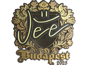 Sticker | Jee (Gold) | Budapest 2025