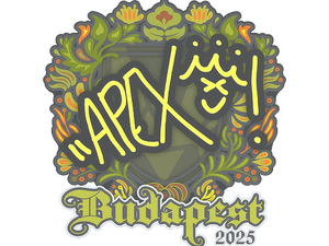 Sticker | apEX | Budapest 2025