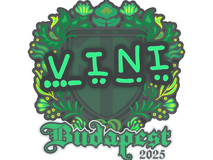 Sticker | VINI | Budapest 2025