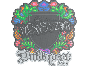 Sticker | kensizor (Embroidered) | Budapest 2025