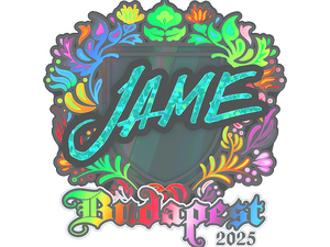 Sticker | Jame (Holo) | Budapest 2025