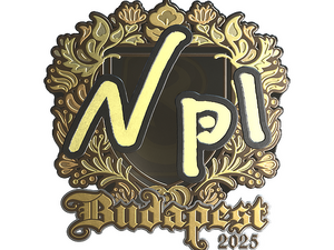 Sticker | npl (Gold) | Budapest 2025