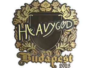 Sticker | Heavygod (Gold) | Budapest 2025