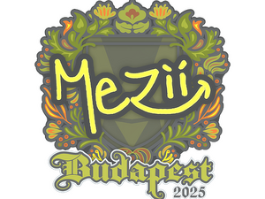Sticker | mezii | Budapest 2025