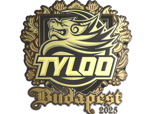 Sticker | TYLOO (Gold) | Budapest 2025