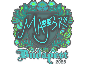 Sticker | MAJ3R | Budapest 2025
